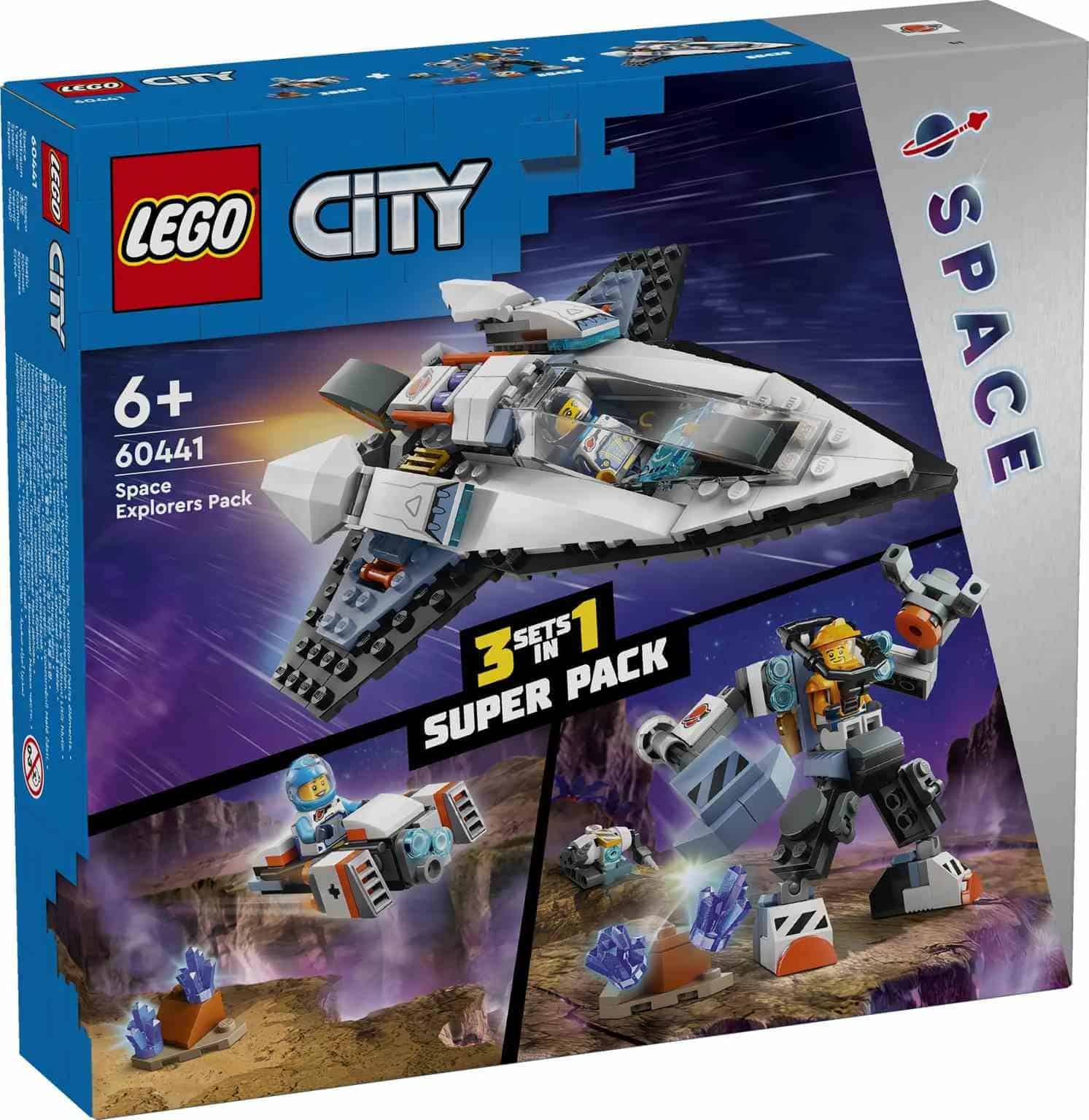 LEGO CITY |Pack de Exploradores del Espacio - 60441