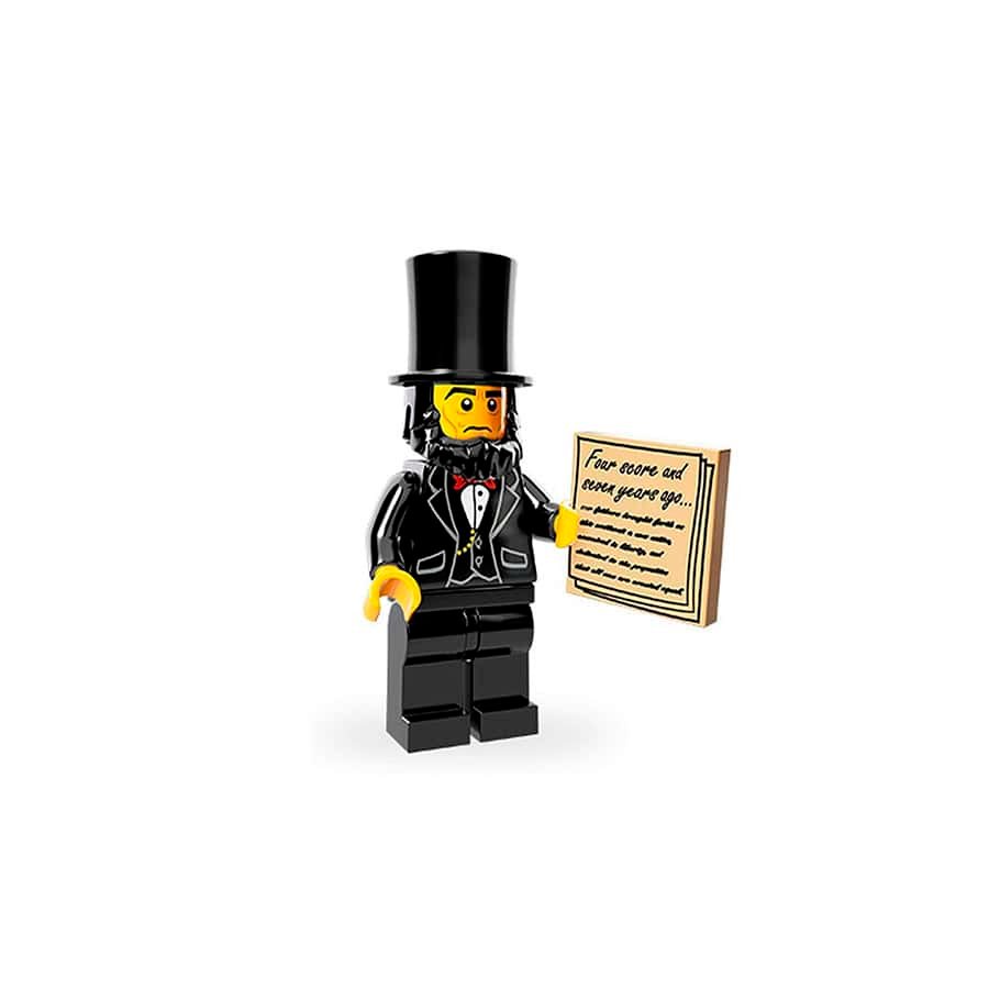 Lego Minifiguras Lego Serie Stard Abraham Lincoln 71004 05