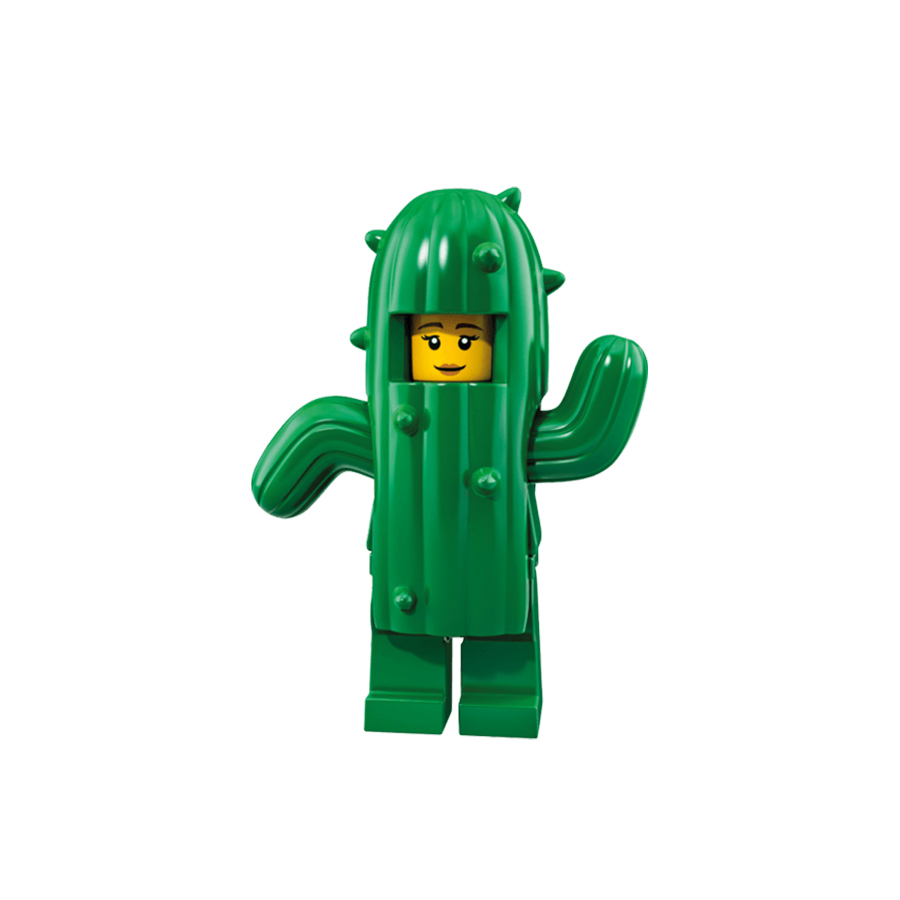 Lego Minifiguras Serie 18 Fiesta Chica Cactus 71021 11