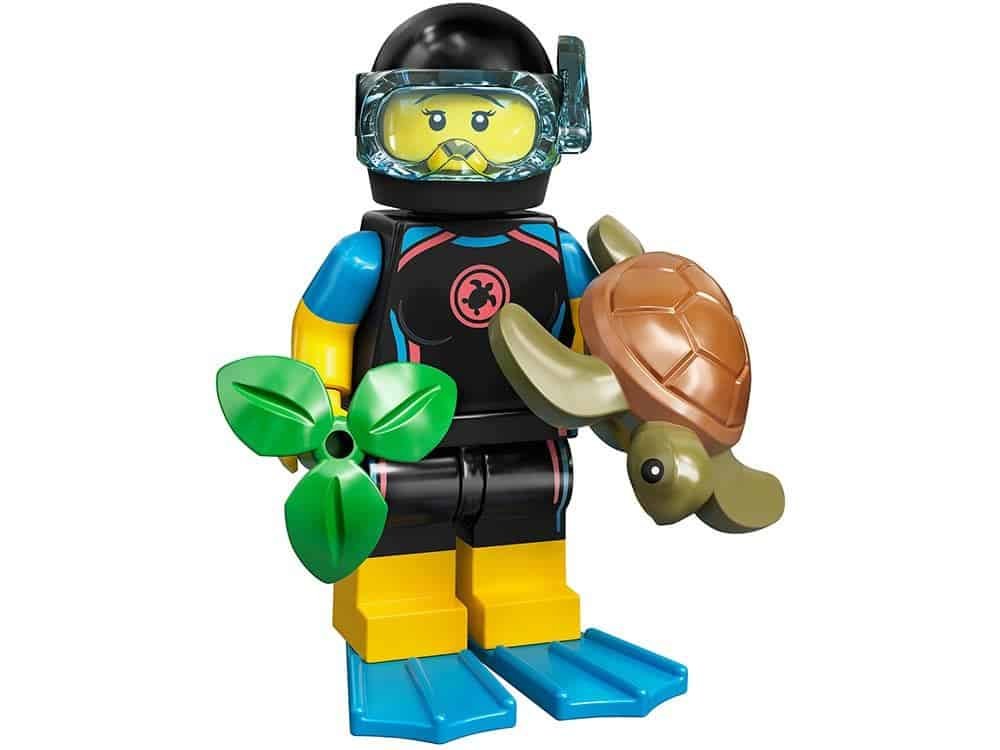Lego Minifiguras Series 20 Sea Rescuer 71027 12