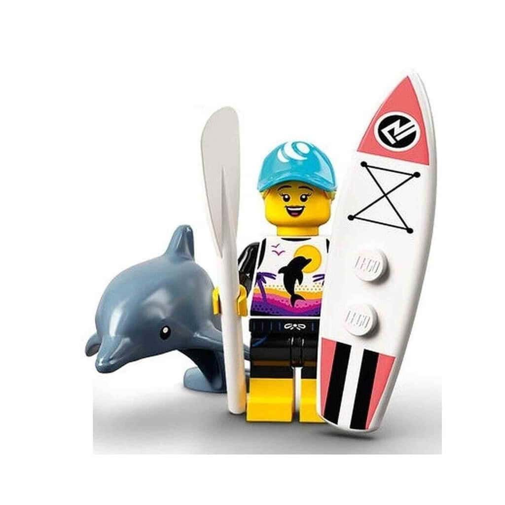 LEGO Minifiguras | 21ª Edición: La Surfista de Remo 71029-01