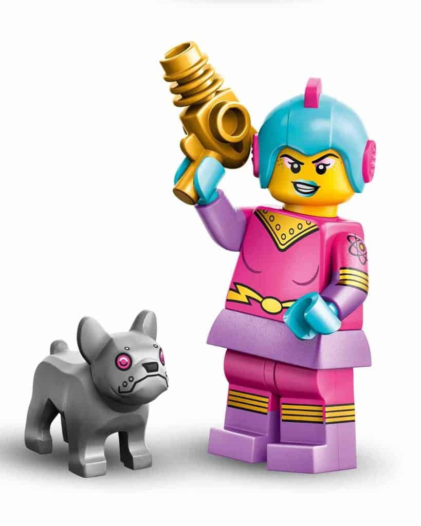 LEGO Minifiguras | 26ª Edición: Espacio HEROÍNA ESPACIAL RETRO - 71046-04
