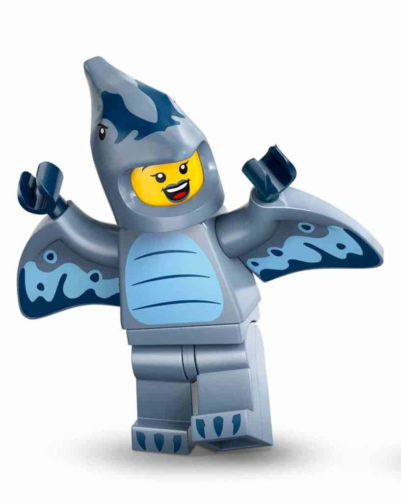 LEGO Minifiguras | 27ª Edición: el Fan con Disfraz de Pterodáctilo - 71048-06