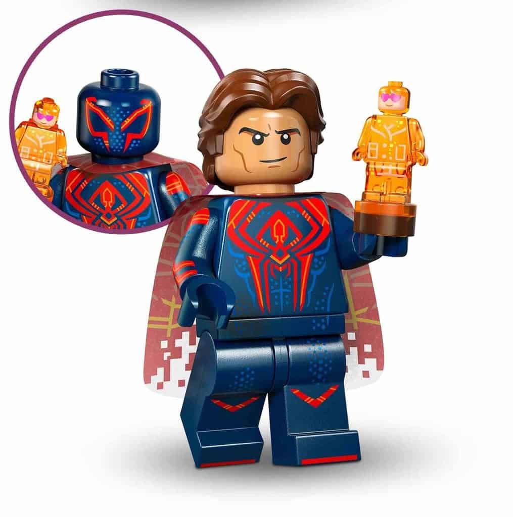 LEGO Minifiguras | Spider-Man: Cruzando el Multiverso Miguel O’Hara/Spider-Man 2099 - 71050-05