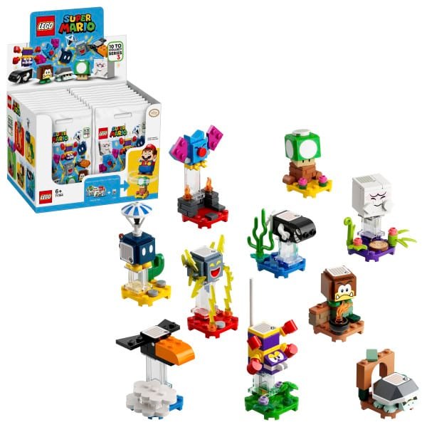 LEGO Minifiguras Super Mario Pack Personajes Edición 3 Caja 18Ud 71394-CC