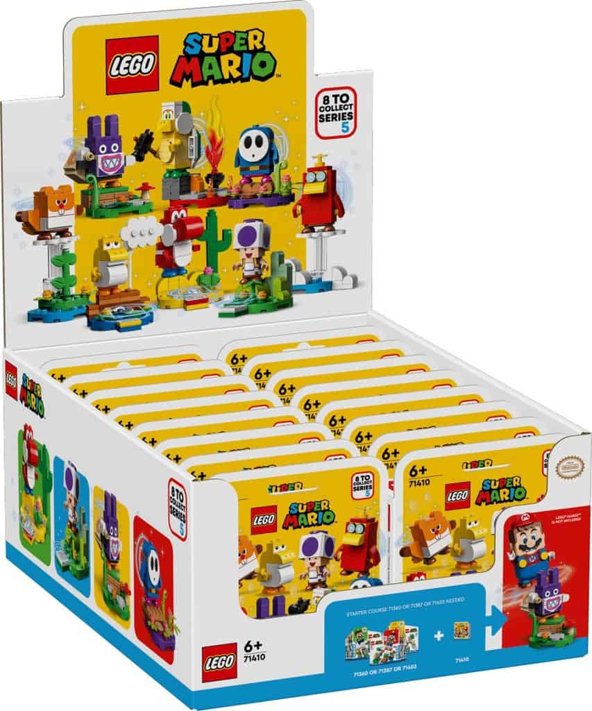 LEGO Super Mario Packs de Personajes: Edición 5 Caja 16Ud 71410-CC