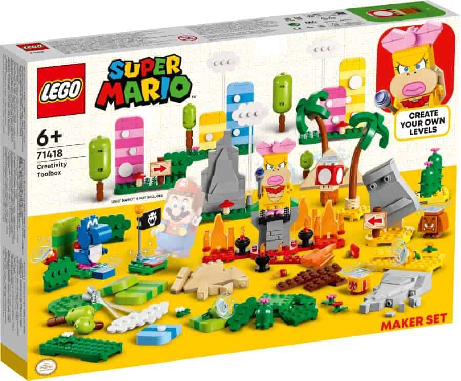 Lego Super Mario Set de Creación: Caja de herramientas creativas 71418
