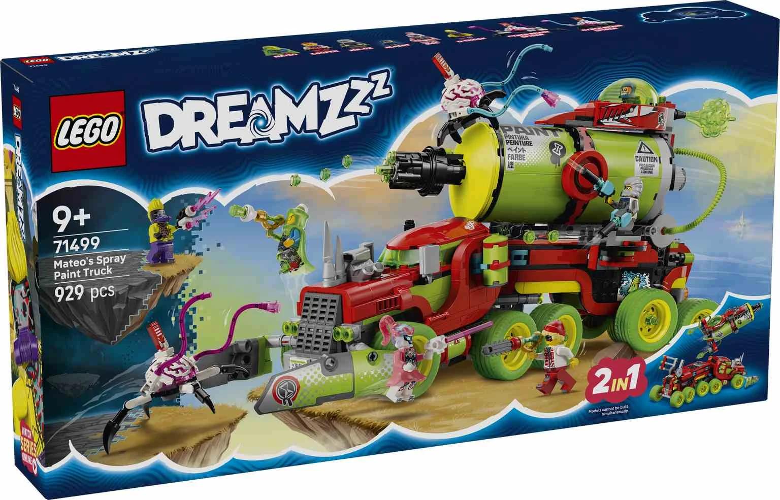 LEGO DREAMZzz | Camión-Espray de Pintura de Mateo - 71499
