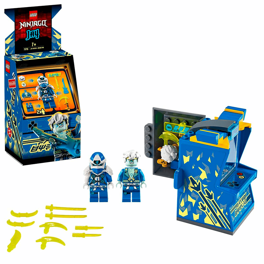 Lego Ninjago Cabina de JuegoAvatar de Jay 71715