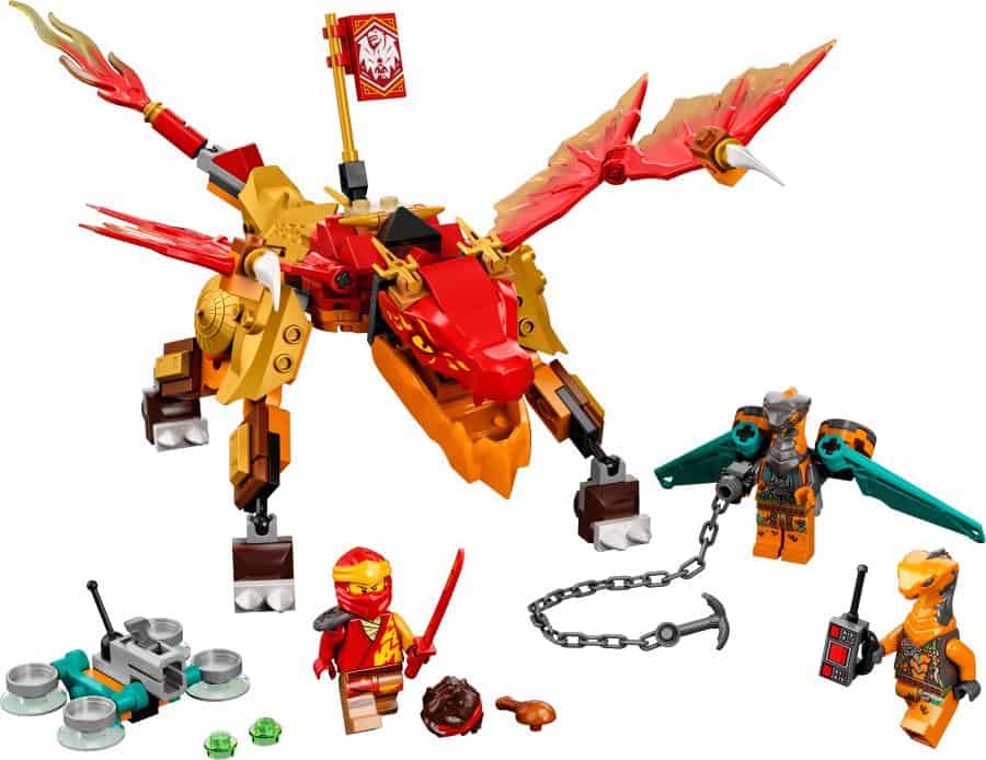 Lego Ninjago Dragón del Fuego EVO de Kai 71762