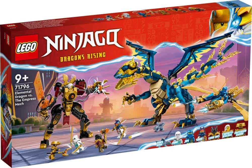 Lego Ninjago Dragón Elemental vs. Meca de la Emperatriz 71796
