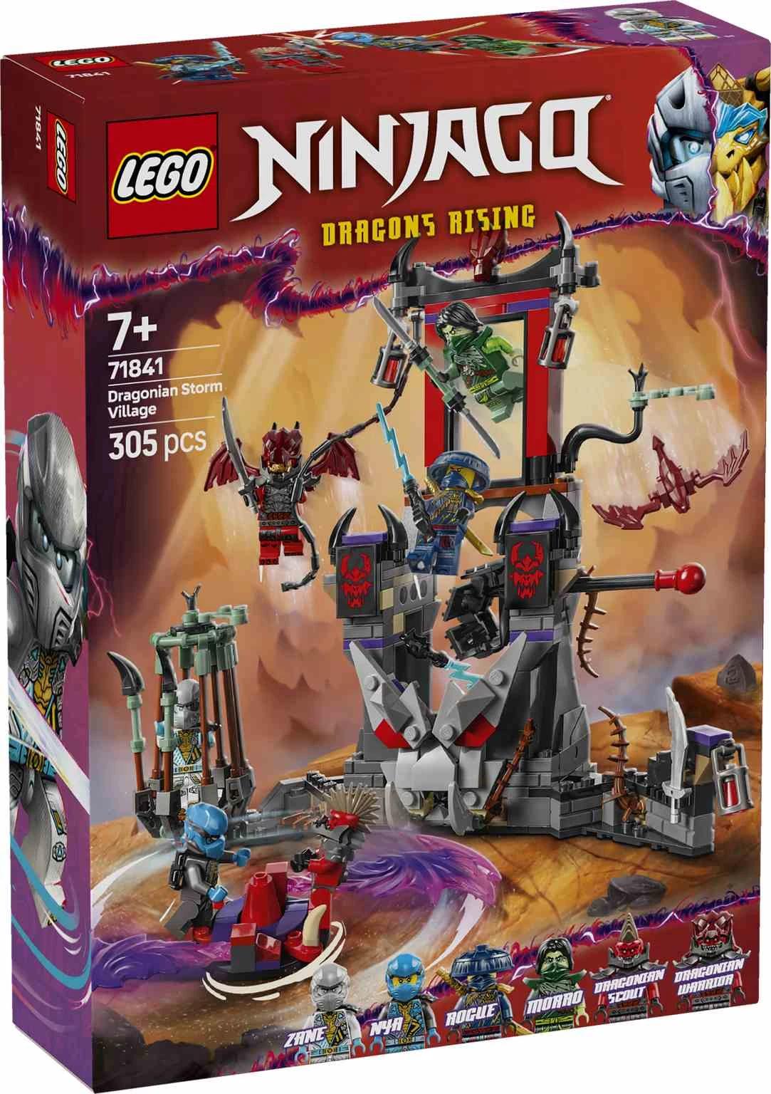 LEGO Ninjago | Aldea de la Tormenta Dragónida - 71841