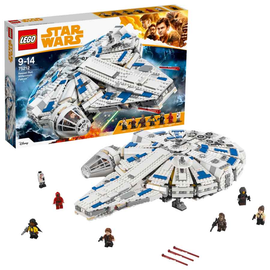 Lego Star Wars Halcon Milenario del corredor de Kessel 75212