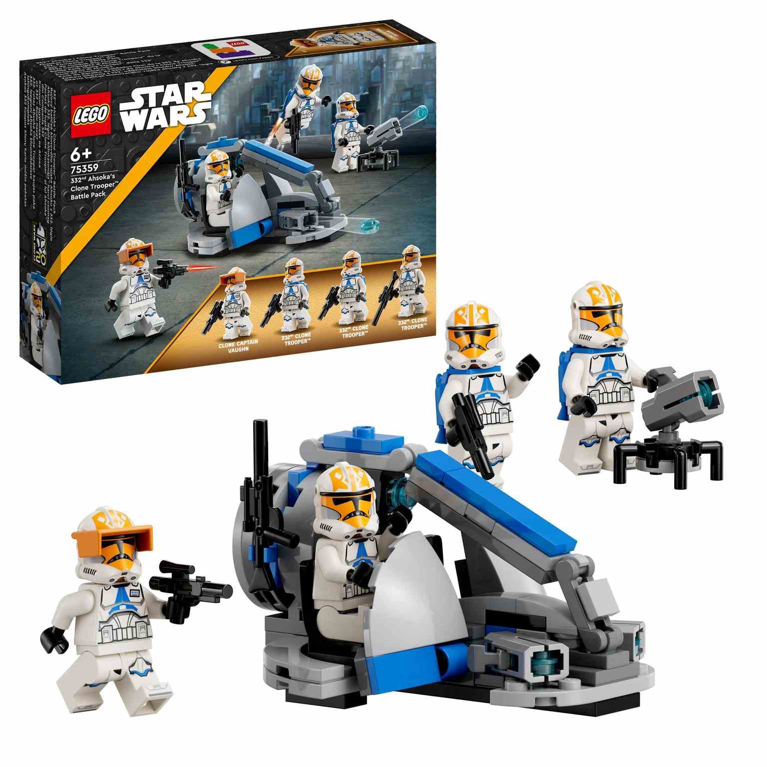 Lego Star wars Soldados Clon de la 332 de Ahsoka 75359