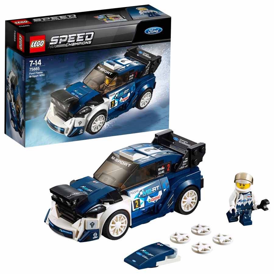 Lego Speed Champions Ford Fiesta M sport WRC 75885