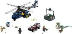Lego Jurasssic World Persecución en helicóptero de Blue