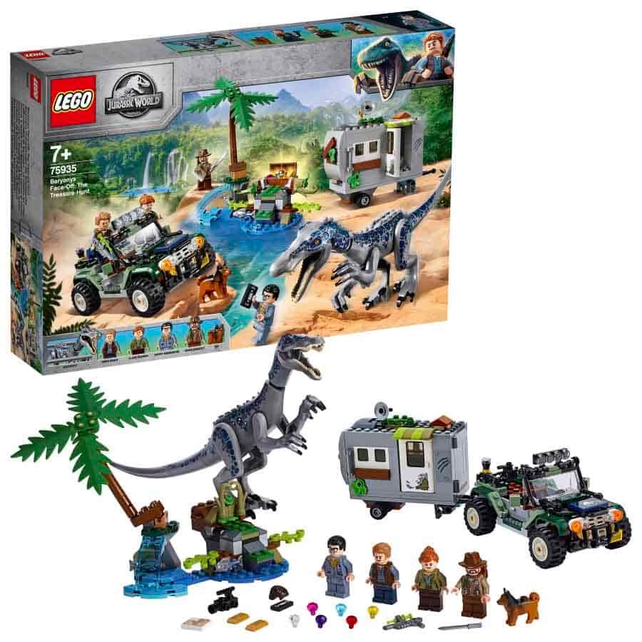 Lego Jurassic World Encuentro con el Baryonyx La Caza del Tesoro 75935