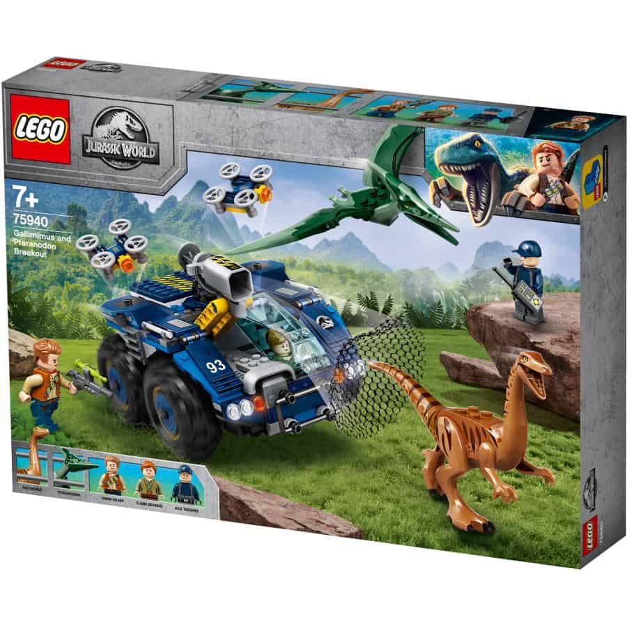 LEGO Jurasssic World | Fuga del Gallimimus y el Pteranodon 75940