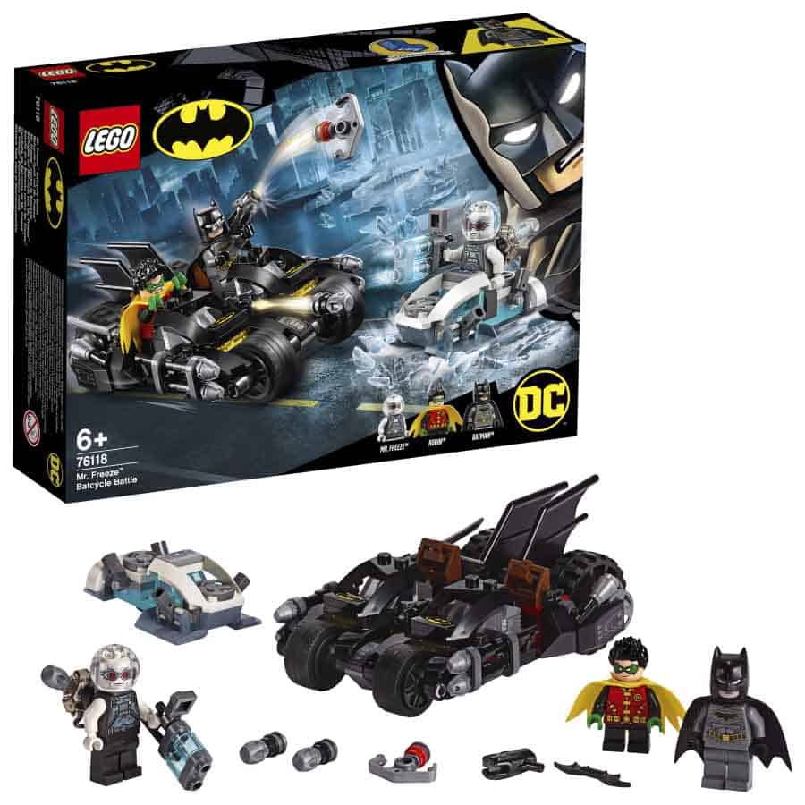LEGO DC | Batalla en la Batmoto contra Mr. Freeze 76118