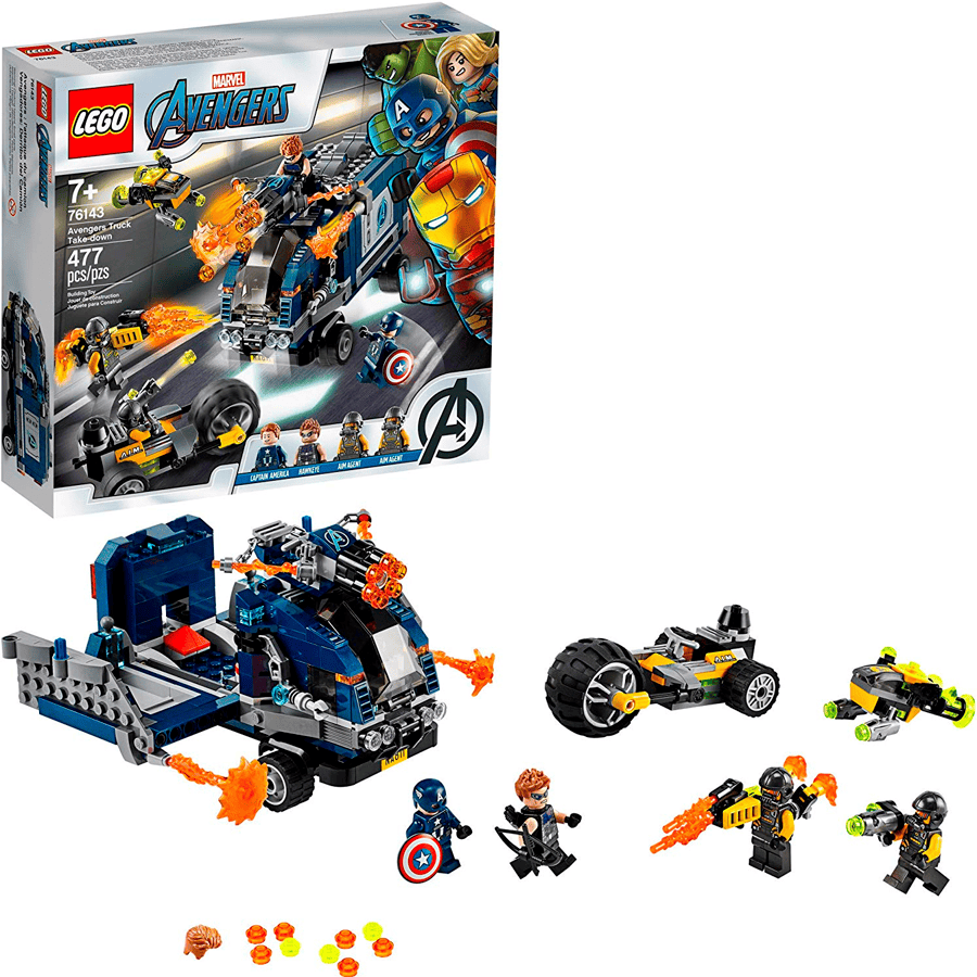 LEGO MARVEL | Vengadores Derribo del Camión 76143