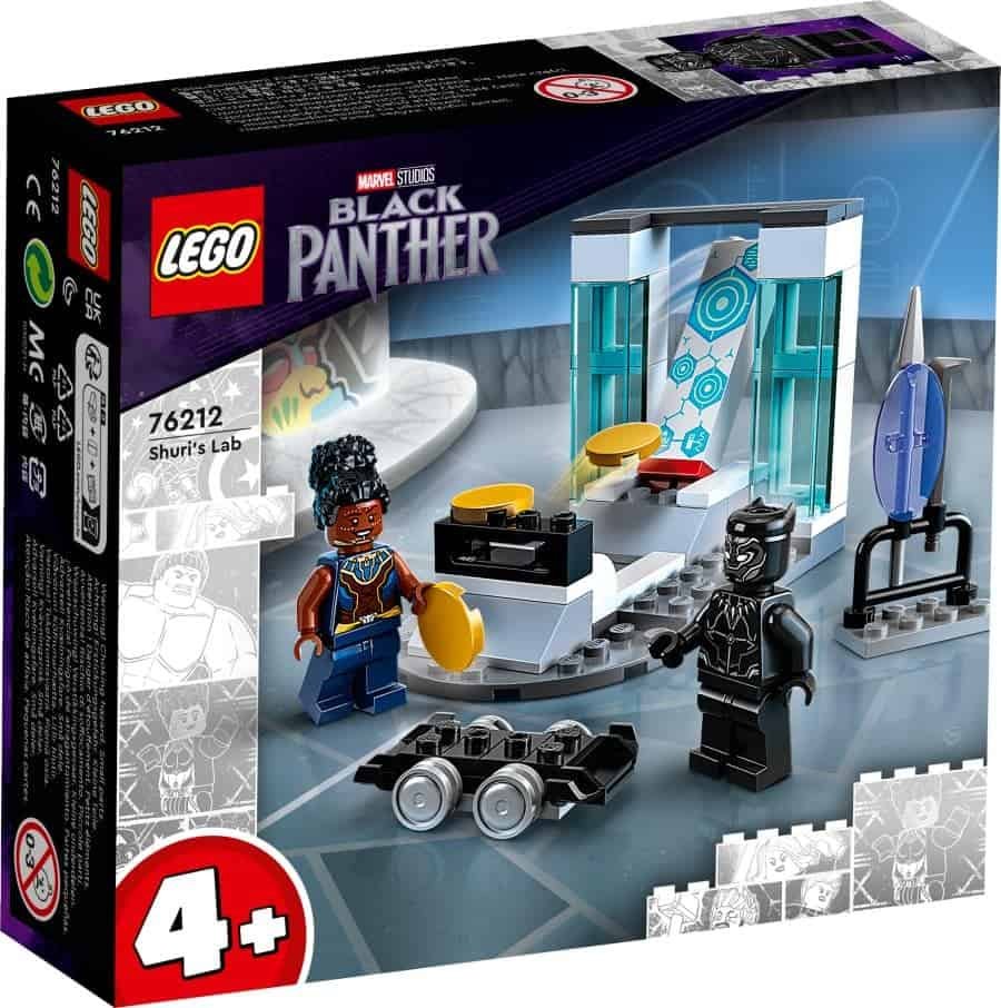 Lego Marvel Laboratorio de Shuri 76212