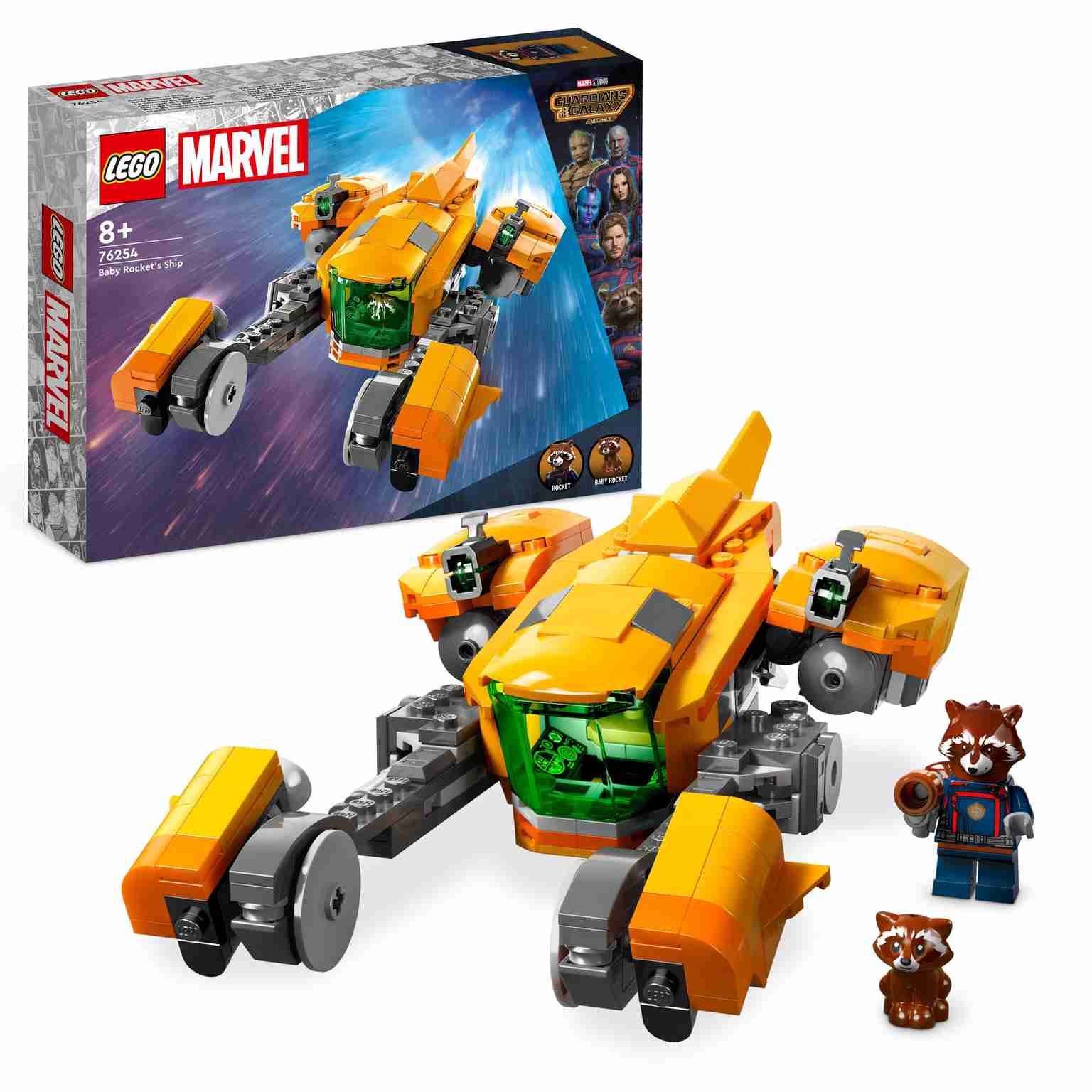 LEGO MARVEL | Nave de Baby Rocket 76254