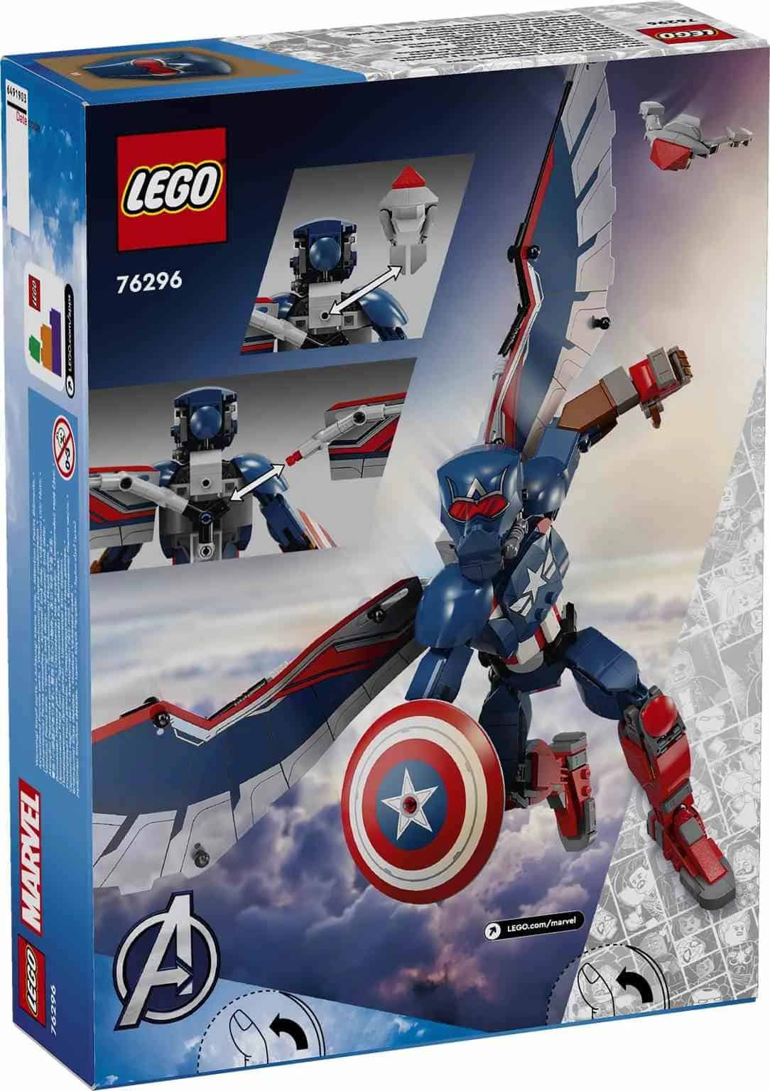 Captain America Los Mejores Sets De Lego Marvel Modelo 3d Paquete