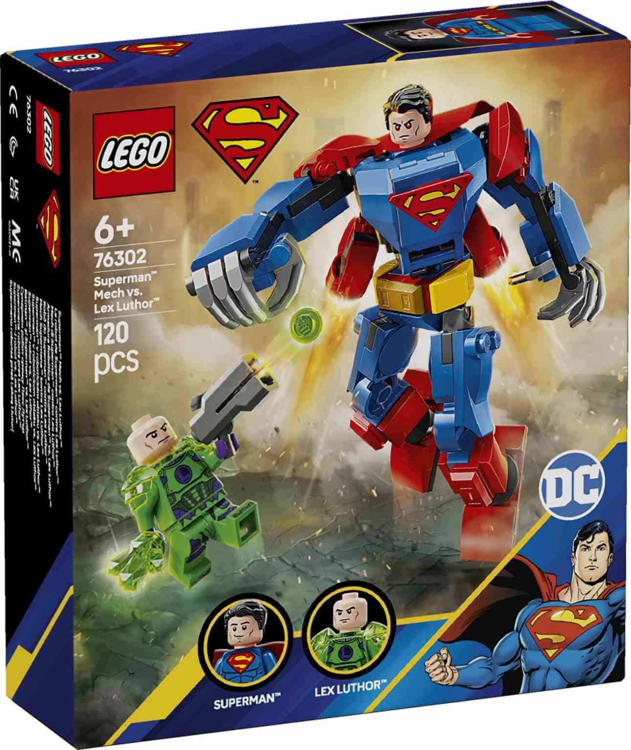 LEGO DC | Armadura Robótica de Superman vs. Lex Luthor - 76302