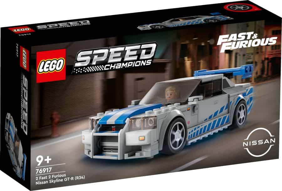 Lego Speed Champions Fast Furious Nissan Skyline GT-R (R34) 76917