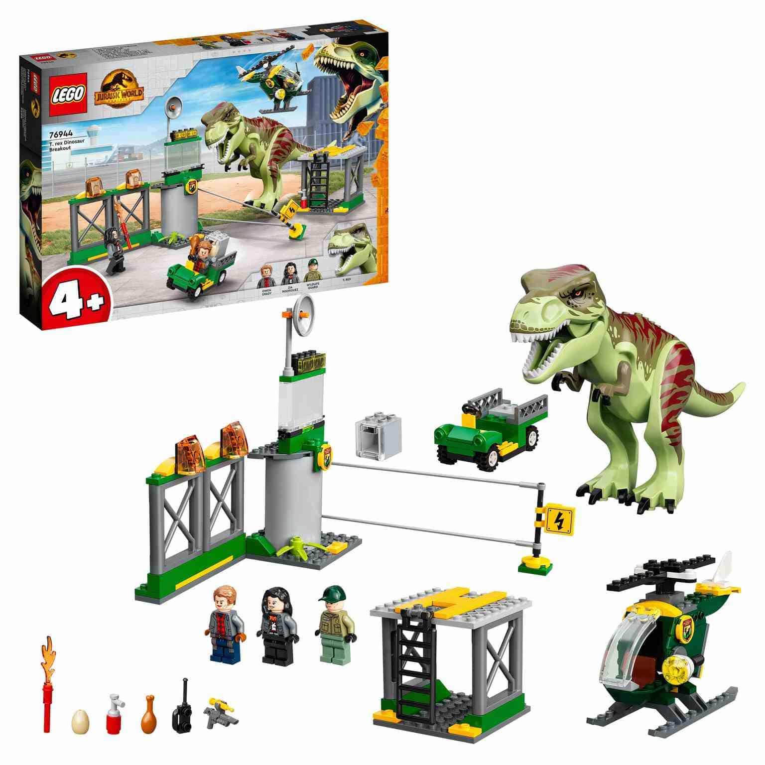 LEGO Jurasssic World | Fuga del Dinosaurio T. rex 76944