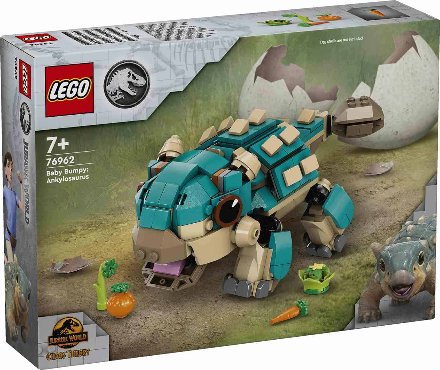 LEGO Jurassic World | Bumpy Bebé: Ankylosaurus - 76962