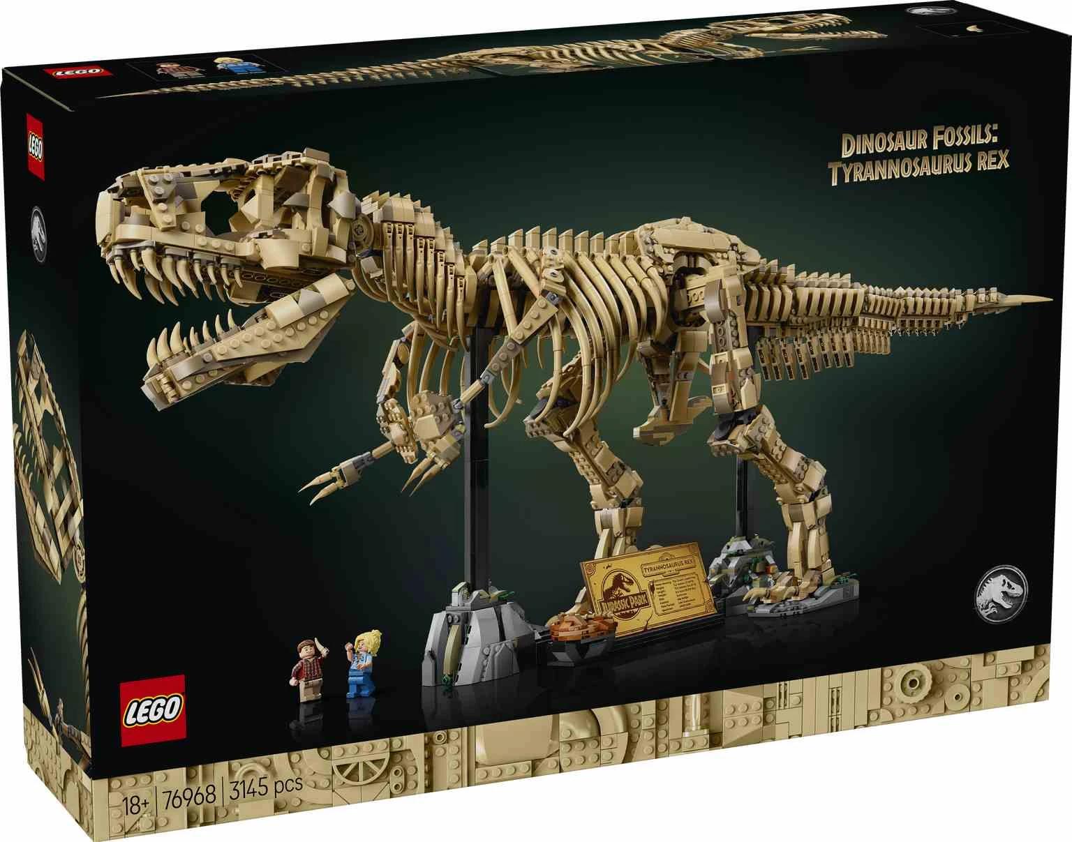 LEGO Jurassic World | Fósiles de Dinosaurio: Tyrannosaurus rex - 76968