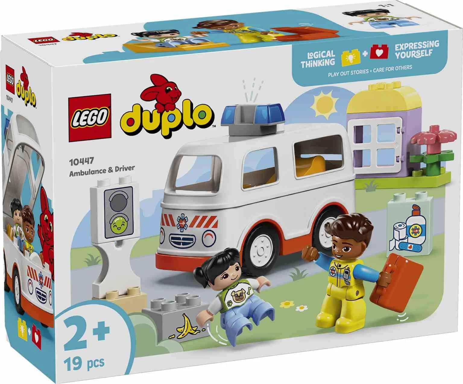 LEGO DUPLO | Ambulancia y Conductor - 10447