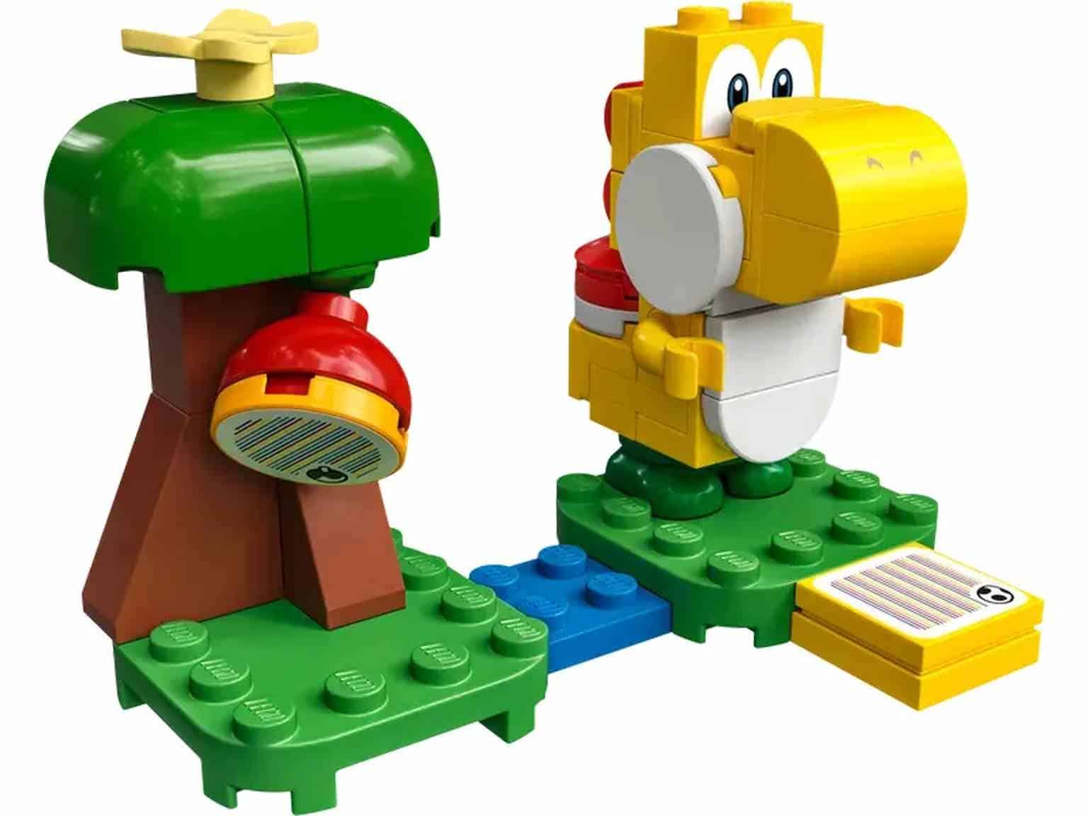 LEGO SUPER MARIO | Set de Expansión: Árbol de frutas de Yoshi Amarillo - 30509