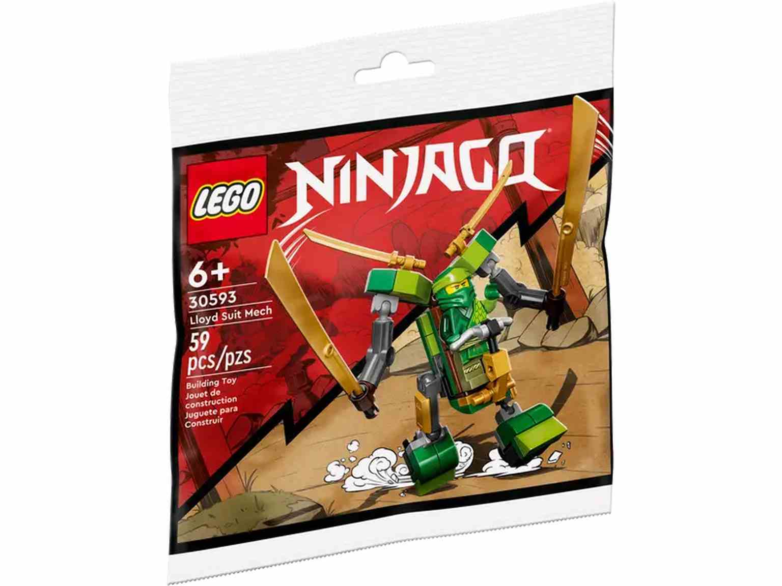 LEGO NINJAGO | Armadura Robótica de Lloyd - 30593