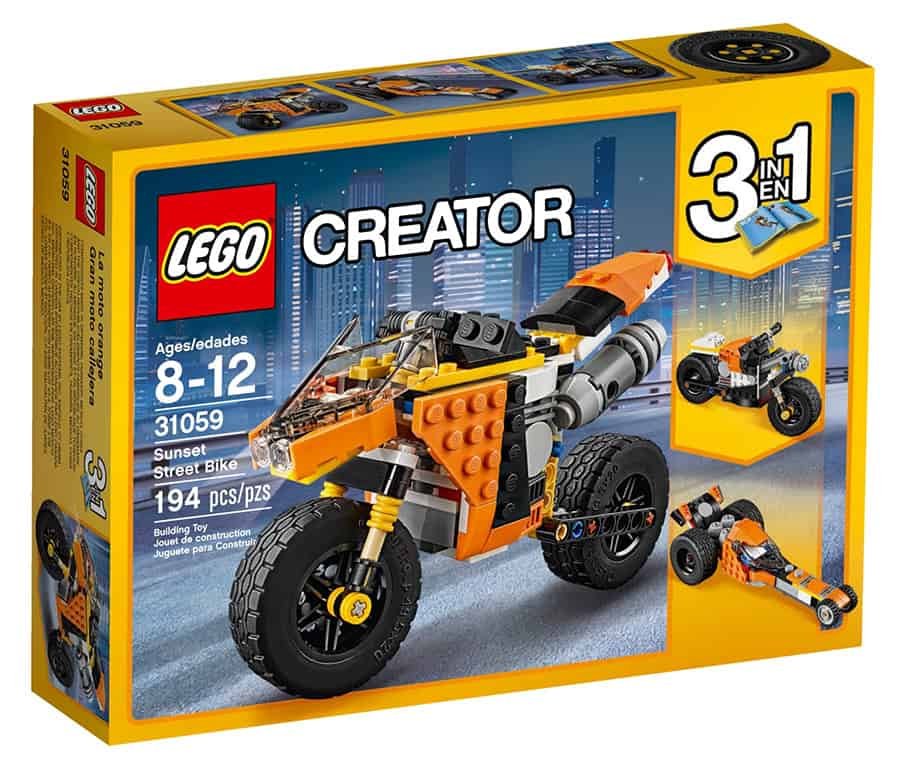LEGO CREATOR 3 en 1 | Gran Moto Callejera 31059