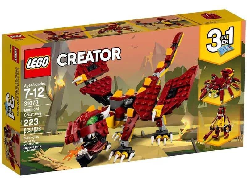 LEGO CREATOR 3 en 1 | Criaturas míticas 31073