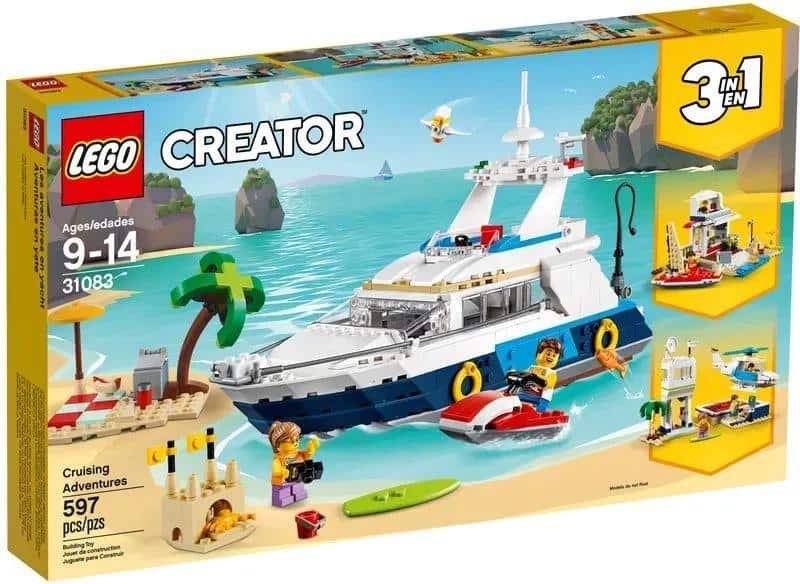 LEGO CREATOR 3 en 1 | Aventuras en el yate 31083