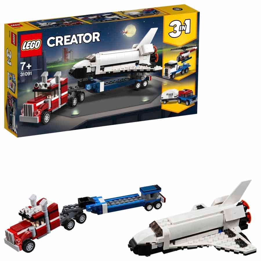 LEGO CREATOR 3 en 1 | Transporte de la Lanzadera 31091