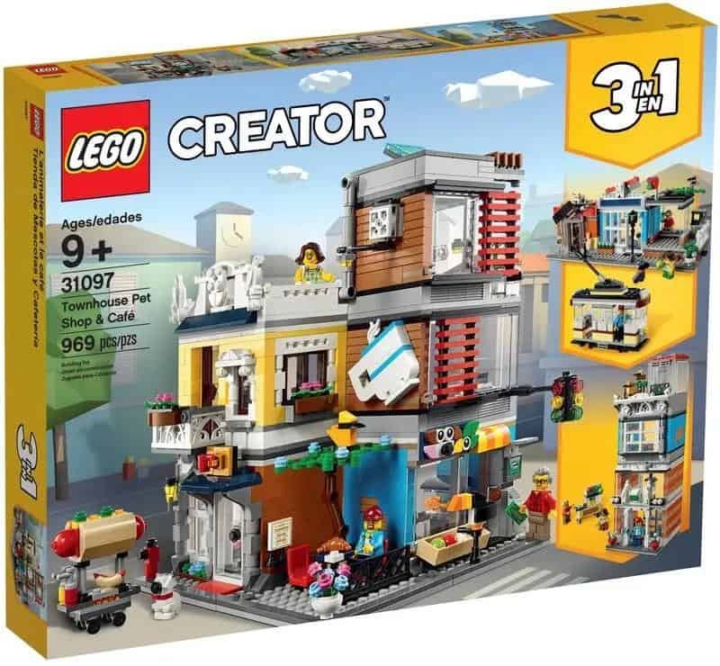 LEGO CREATOR 3 en 1 | Tienda de Mascotas y Cafetería 31097