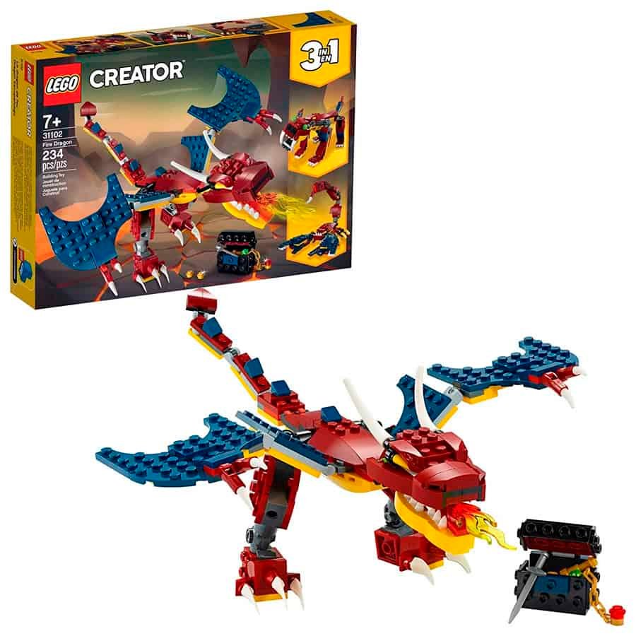 LEGO CREATOR 3 en 1 | Dragón Llameante 31102