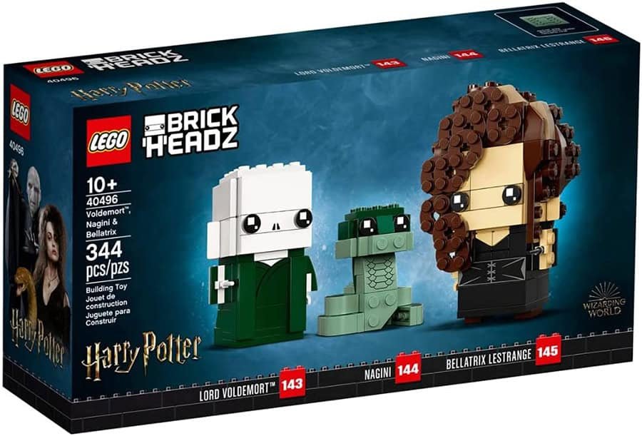 Lego BrickHeadz Voldemort™ Nagini y Bellatrix 40496