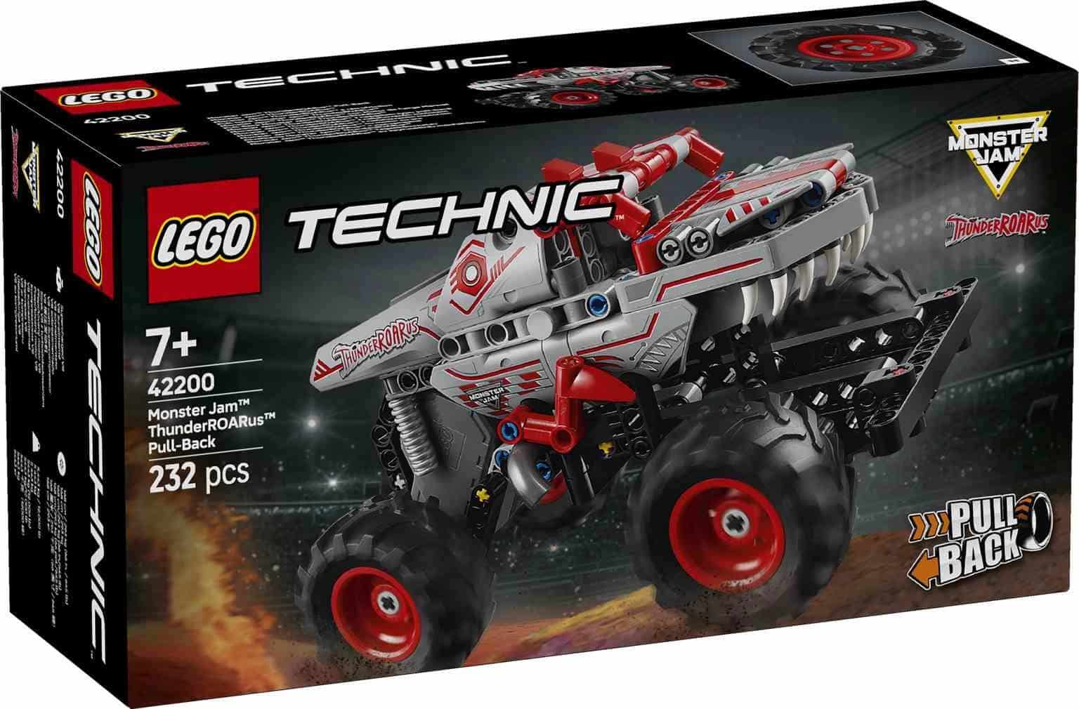 LEGO Technic | Monster Jam™ ThunderROARus™ con Motor de Carga Manual - 42200