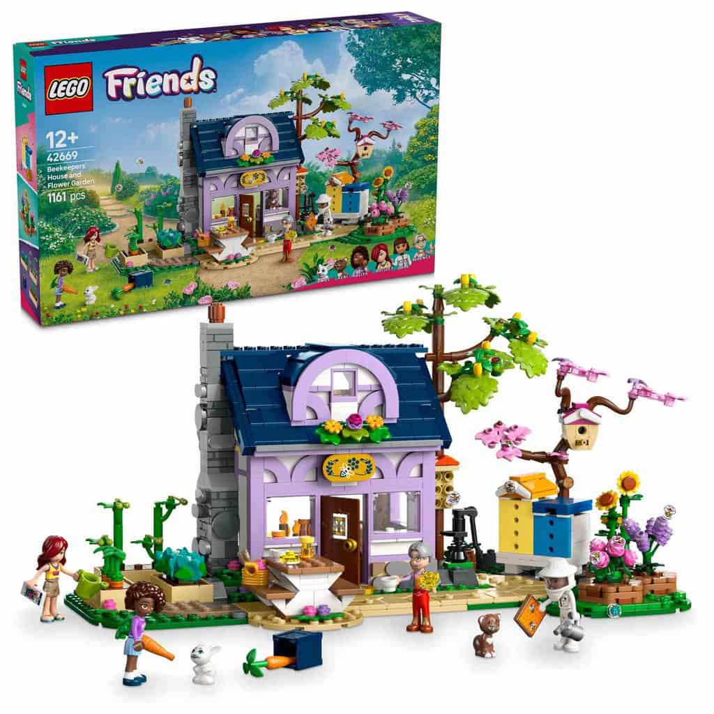 LEGO Friends | Casa de los Apicultores y Jardín de Flores - 42669