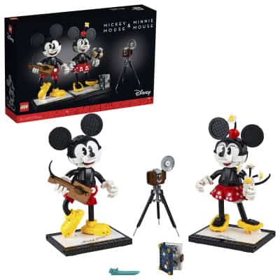 LEGO Disney | Personajes Construibles: Mickey Mouse y Minnie Mouse -43179