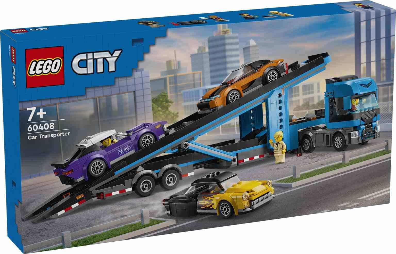 LEGO CITY |Camión de Transporte con Deportivos - 60408