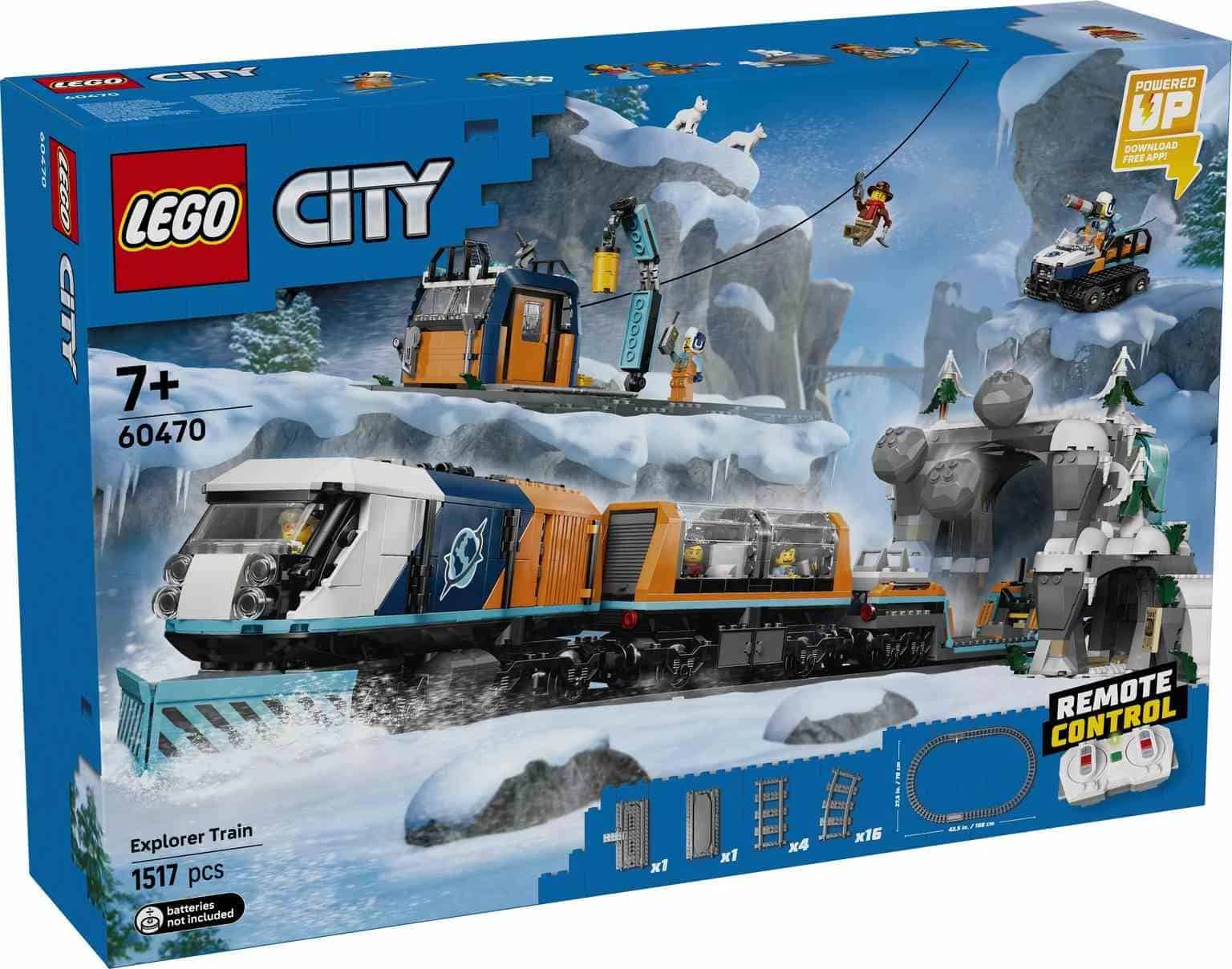 LEGO CITY | Tren Expreso Polar Ártico de los Exploradores - 60470