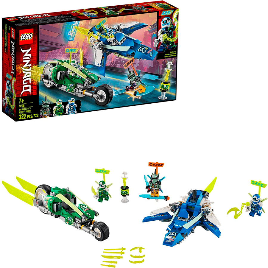LEGO NINJAGO | Vehículos Supremos de Jay y Lloyd 71709