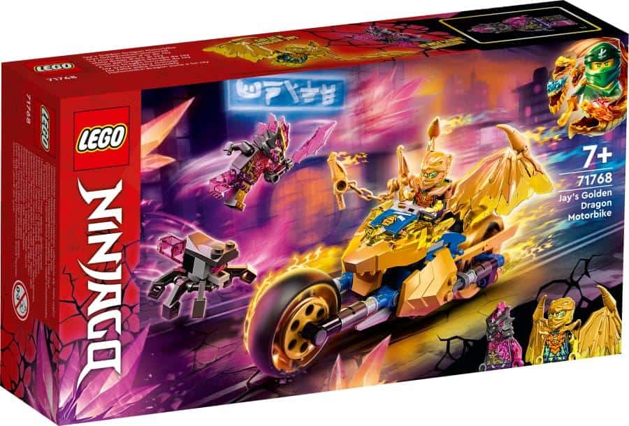 LEGO NINJAGO | Moto del Dragón Dorado de Jay 71768