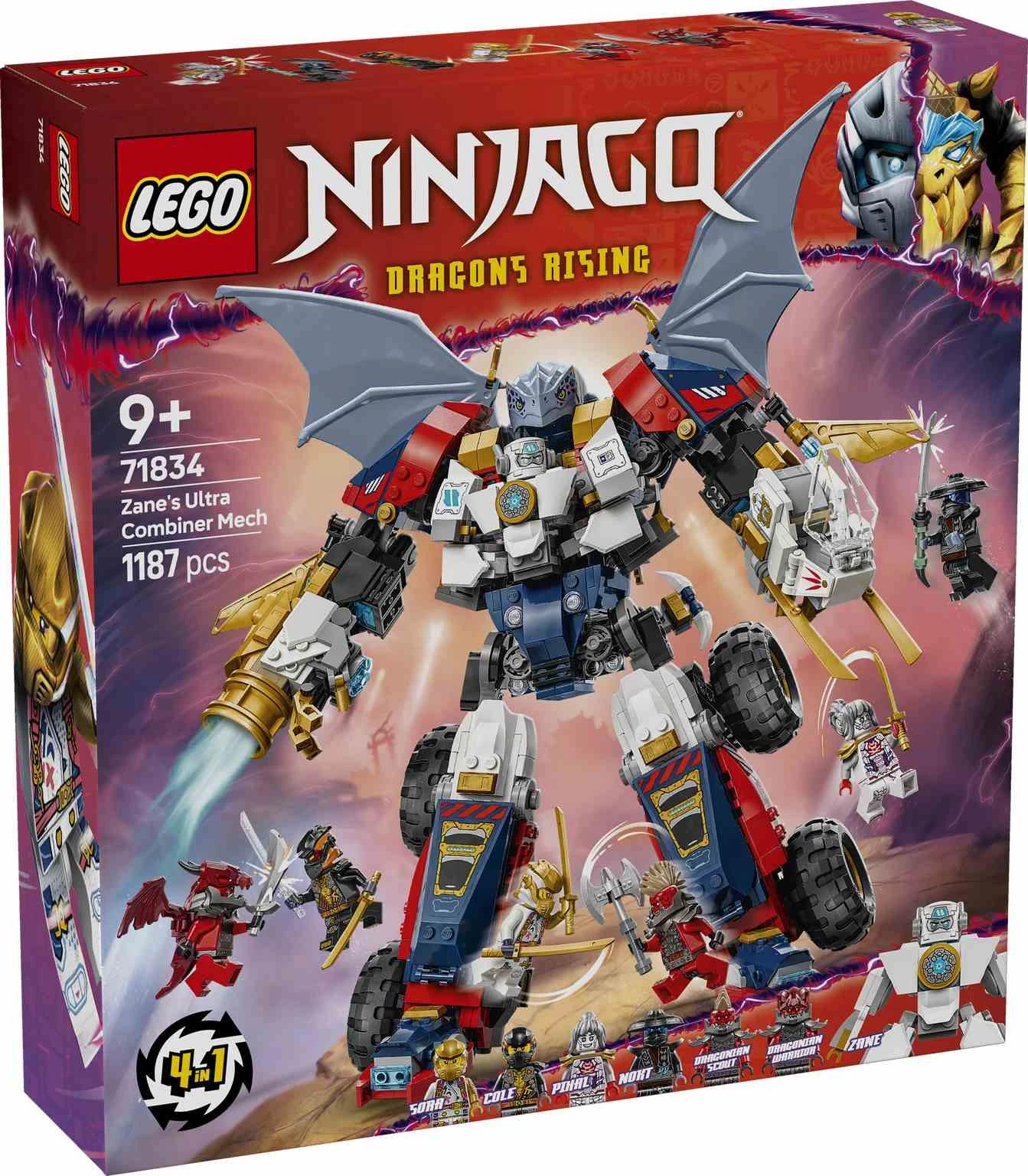 LEGO Ninjago | Meca Ultra Combo de Zane - 71834